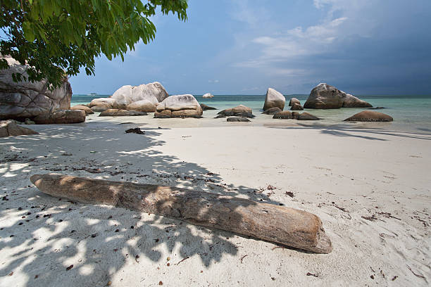 Tropical beach in Indonesia, Bintan.