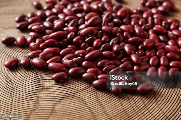 Red Kidney Beans Stock Photo - Download Image Now - Adzuki Bean, Basket, Bean