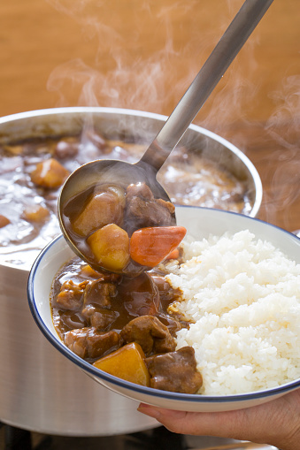 牛のカレー - ストックフォト・写真素材...