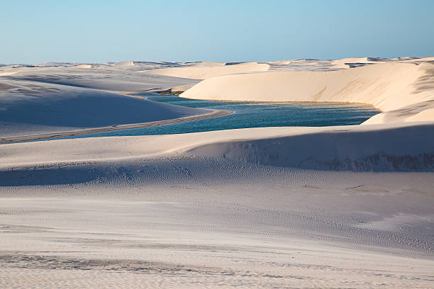 Dunes of Lençois Maranhenses, Maranhão, Brazil Dunes of Lençois Maranhenses, Maranhão, Brazil sao luis stock pictures, royalty-free photos & images