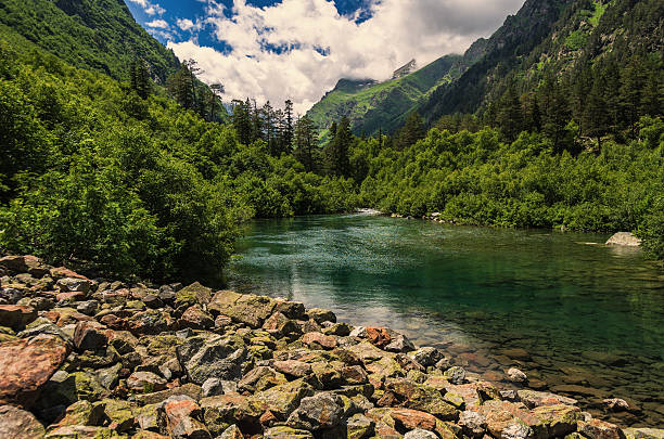 istock Caucasus, Lake Badukskoe 627320236