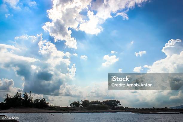 Sky In Bichanakandi Sylhet Bangladesh Stock Photo - Download Image Now - Altocumulus, Bangladesh, Clear Sky