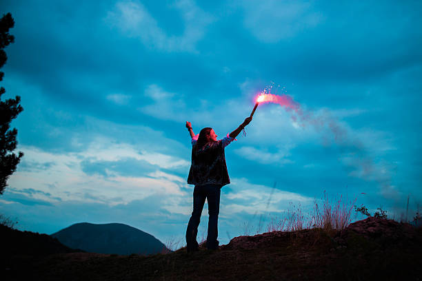 istock Woman on mountain 627330742