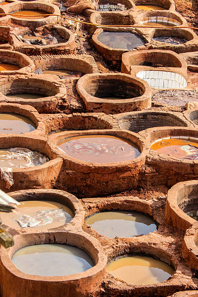 istock Tanneries of Fes 627337236