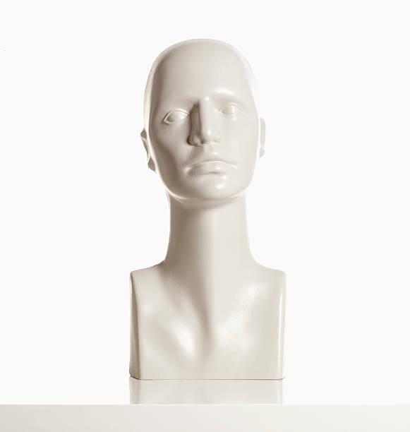 istock Mannequin Female Head for Displaying Wigs 627339958