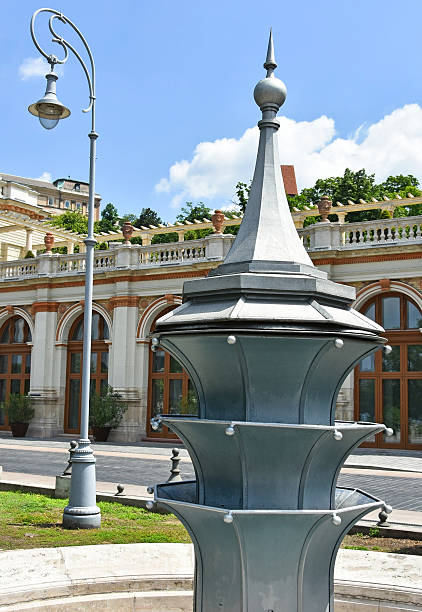 istock Fountain in Budapest city, Hungary 627350472