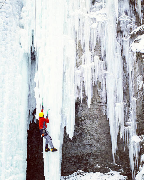 istock Ice climbing the North Caucasus. 627353410