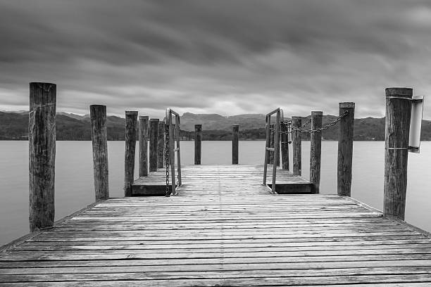 istock Peaceful pier on Lake Windermere, UK Lake District 627355274