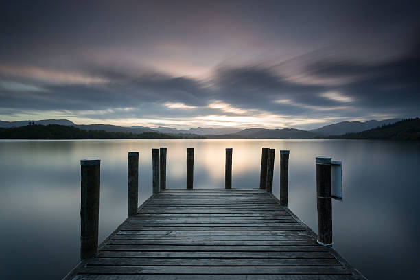 istock Peaceful pier on Lake Windermere, UK Lake District 627355364