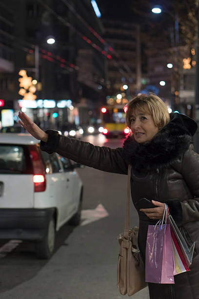 istock Hailing a taxi 627358328