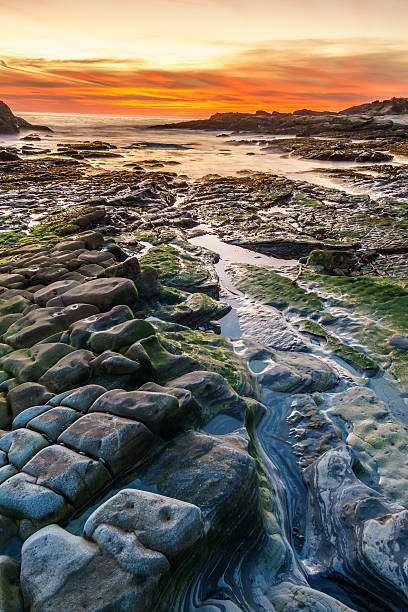 istock Colorful Tide Pools and Rock Formations 627364116