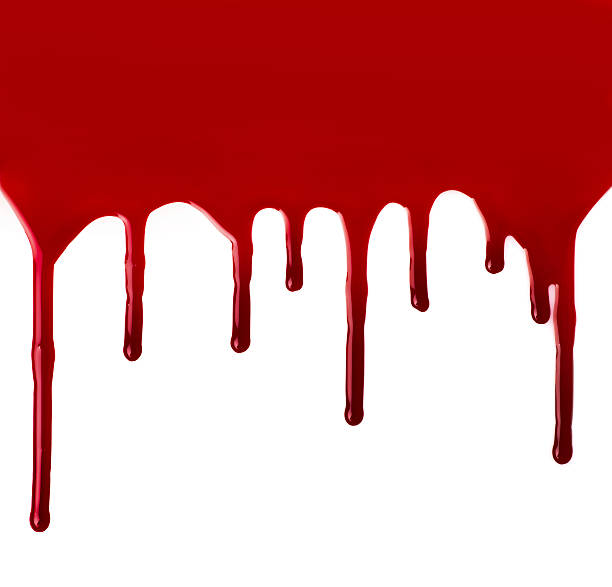 Blood pouring Blood pouring isolated on white blood pouring stock pictures, royalty-free photos & images