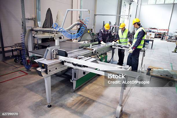 Cnc Machine Shop Stock Photo - Download Image Now - Factory, Metal, Manufacturing