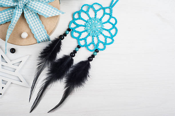 istock decoration and turquoise dream catcher 627398974