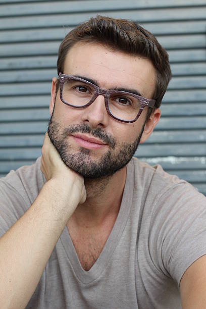 istock Young interesting natural sexy male thinking 627401350