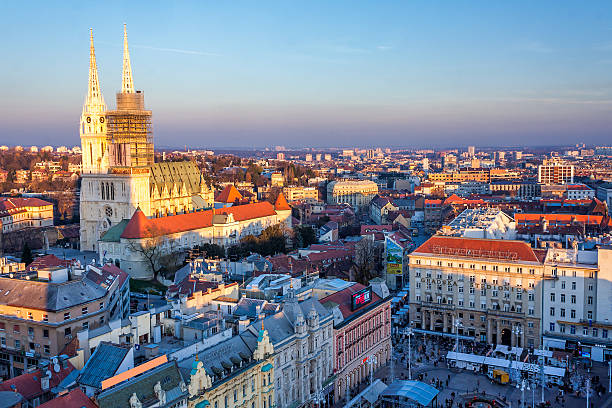 istock View of main square in Zagreb, Croatia 627415776