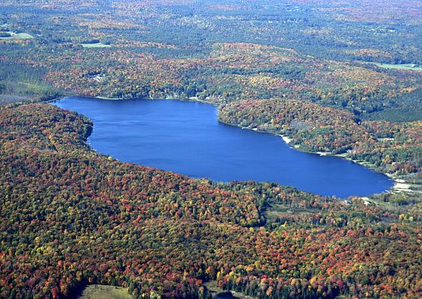 istock Muskoka Autumn aerial 627419216