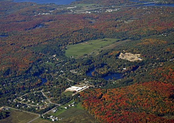 istock Muskoka Autumn aerial 627426150