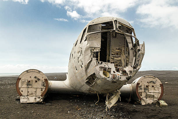 istock Abandoned military plane, Iceland. 627429350