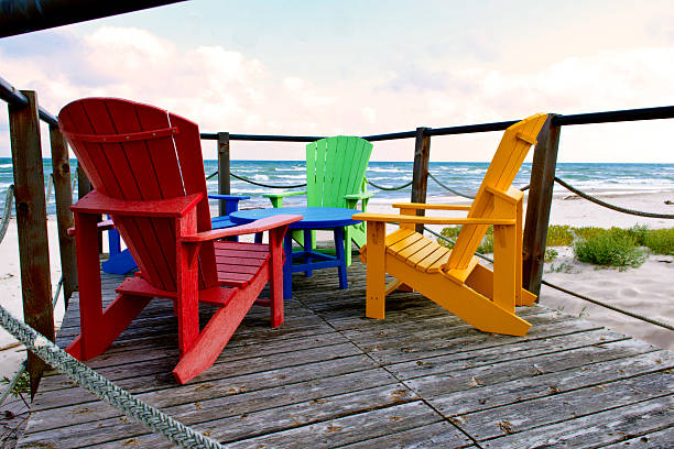 istock Muskoka Chairs Beach Time 627431356