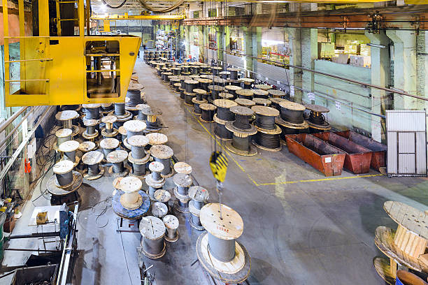 istock Workshop on production of handling removable devices. 627447626