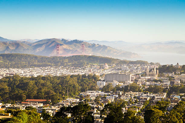 istock San Francisco with Golden Gate Bridge in the morning soft 627454014