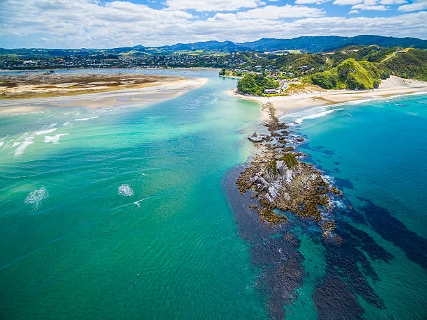 istock Mangawhai Aerial View 627455184