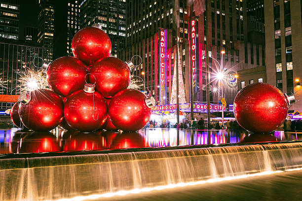 Christmas Ornament Balls stock photo