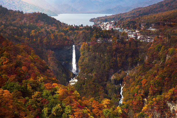 istock Kegon Falls in autumn 627475590