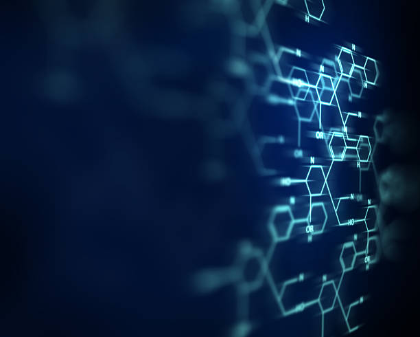 istock chemical science, medical substance and molecules background ill 627478446