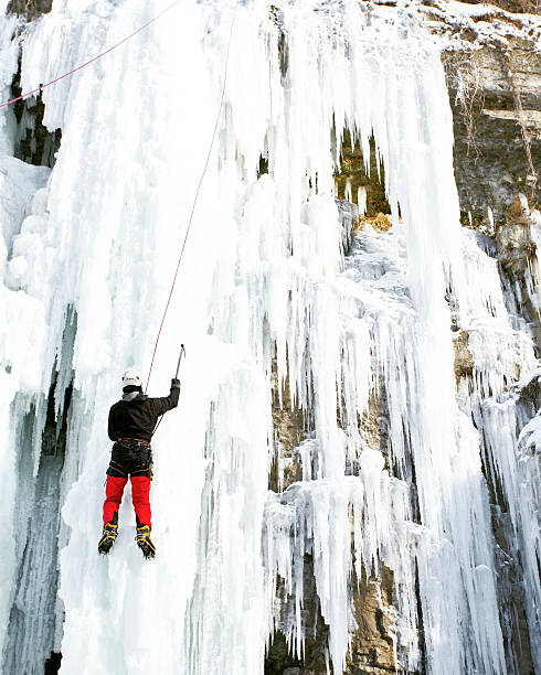 istock Ice climbing the North Caucasus. 627489742