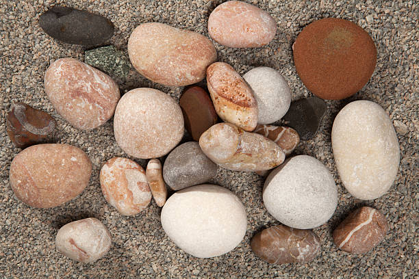 istock Stones on a granite gravel 627490010