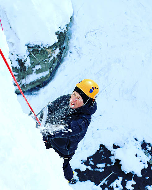 istock Ice climbing the North Caucasus. 627491042