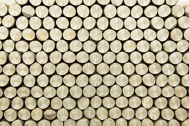 istock aluminum tubes as a raw material 627499326