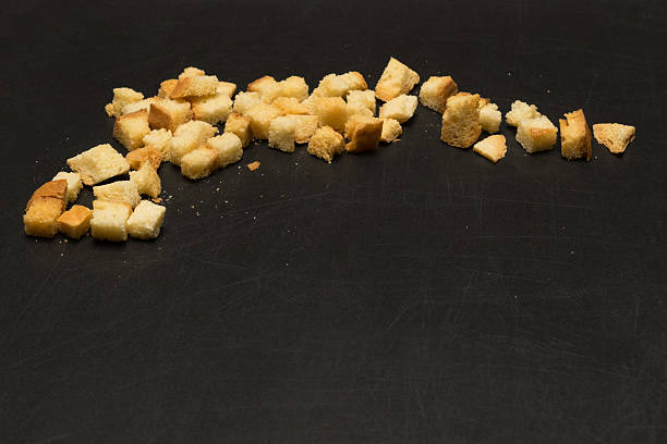 istock crackers on a black background bottom place for an inscription 627500426