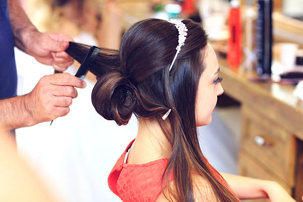 istock Getting ready for the happiest day of her life 627503384
