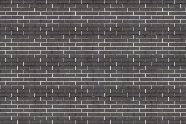 istock Background texture of dark gray brick wall 627520968