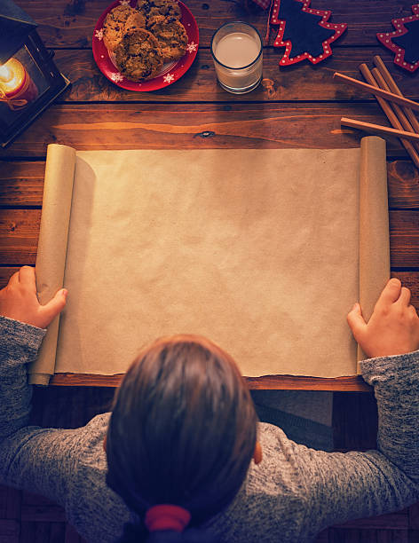 istock Writing to Santa Claus 627522314