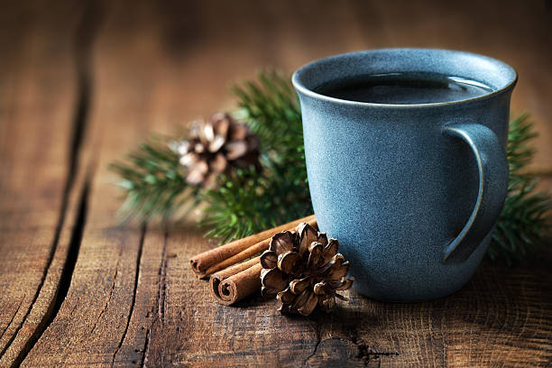 Winter Tea stock photo