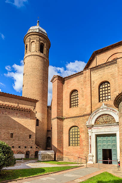 basílica de san vitale, ravenna - san vitale basilica - fotografias e filmes do acervo