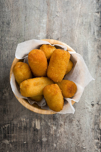 istock Traditional spanish croquettes 627559928