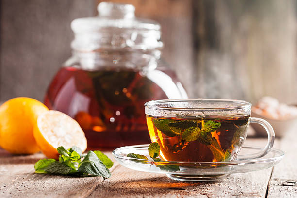 istock cups of tea with mint 627560376