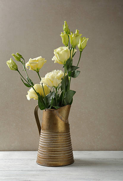 istock Flowers in vintage vase 627560748