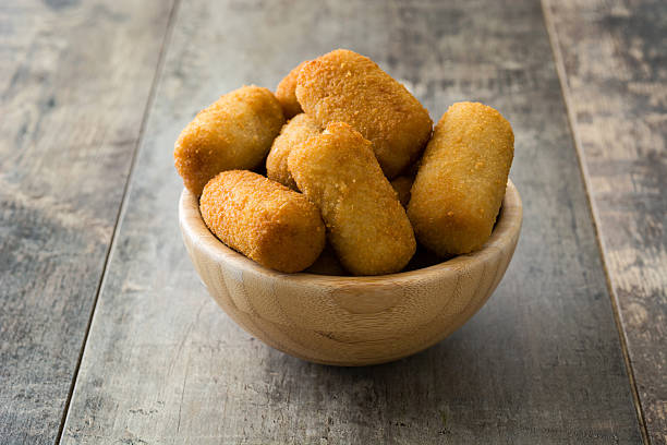 istock Traditional spanish croquettes 627560800