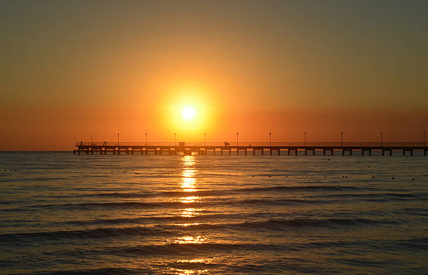 istock Sea pier in Black Sea 627574262