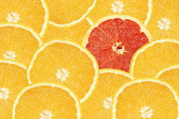 oranges background - stand out bildbanksfoton och bilder
