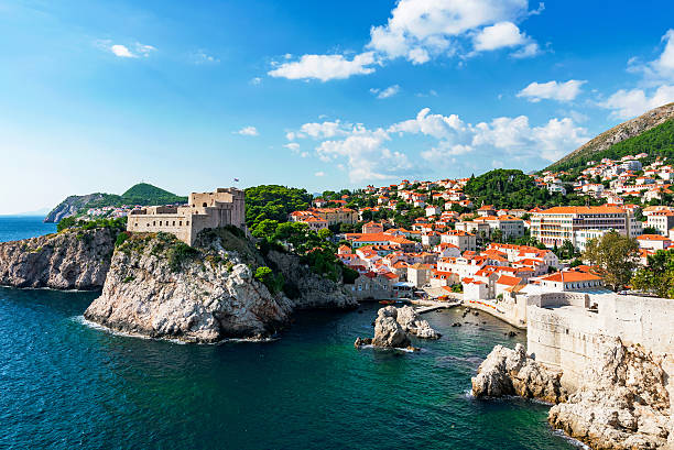 istock View of Dubrovnik seafront with buildings 627576166