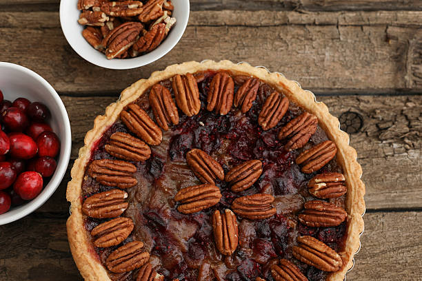 istock Pecan Cranberry Tart 627582212