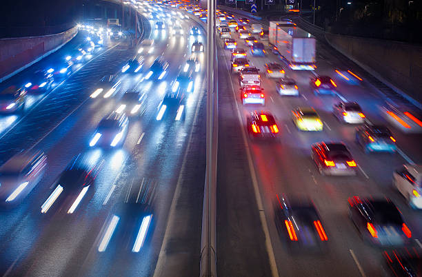 istock Traffic on Freeway in Stockholm 627586880