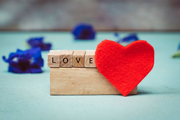 istock heart of love, vintage 627628342